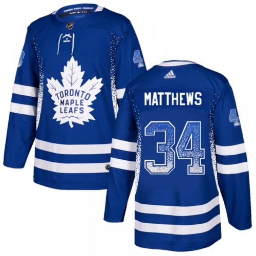 68619d7f6ff52_1 Men's Toronto Maple Leafs #34 Auston Matthews Blue Drift Fashion Stitched NHL Jersey