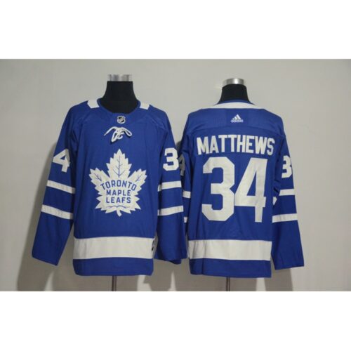 68619d827018b_1 Men's Toronto Maple Leafs #34 Auston Matthews Blue Stitched NHL Jersey