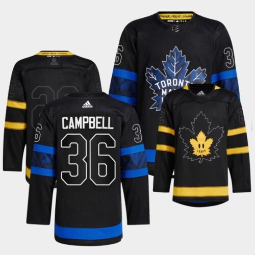 68619dba77dc1_1 Men's Toronto Maple Leafs Black #36 Jack Campbell Alternate Premier Breakaway Reversible Stitched Jersey