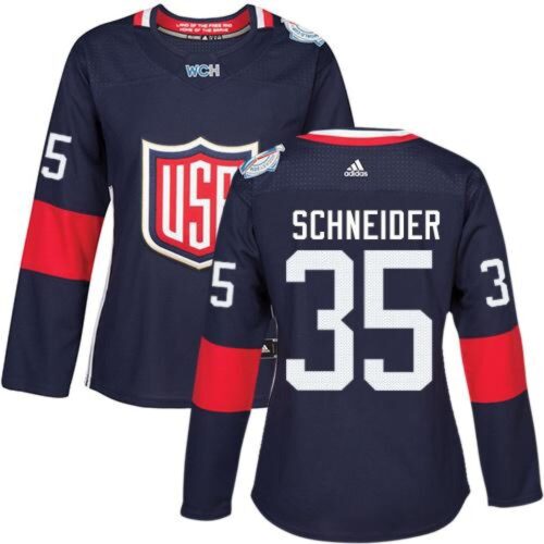 68619dd2a08b2_1 Team USA #35 Cory Schneider Navy Blue 2016 World Cup Women's Stitched NHL Jersey