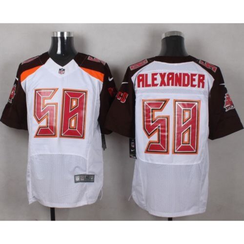 68619de7aa79e_1 Buccaneers #58 Kwon Alexander White Men's Stitched NFL New Elite Jersey