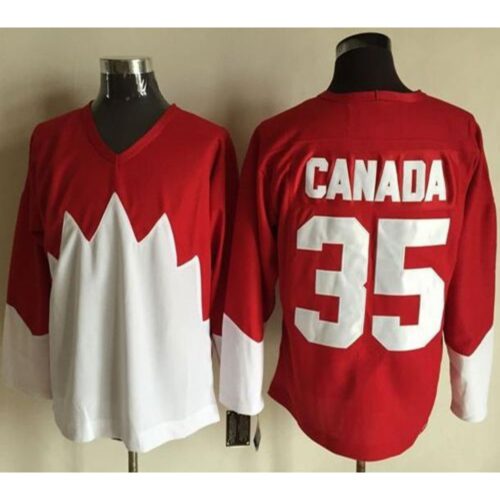 68619e0c281e0_1 Olympic CA. #35 Canada Red/White 1972 Commemorative CCM Stitched NHL Jersey