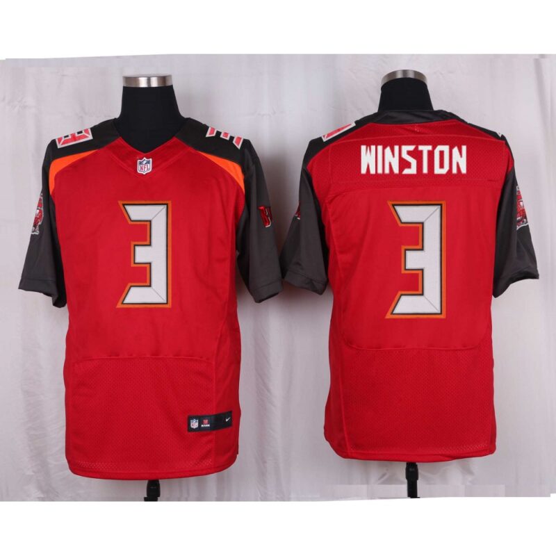 68619e27cfe2f_1 Buccaneers #3 Jameis Winston Red Team Color Men's Stitched NFL New Elite Jersey