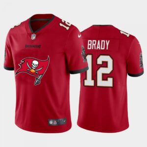 68619e43d1db7_1 Men's Tampa Bay Buccaneers #12 Tom Brady Red 2020 Team Big Logo Limited Stitched Jersey