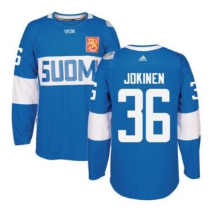 68619e43e14ca_1 Team Finland #36 Jussi Jokinen Blue 2016 World Cup Stitched NHL Jersey