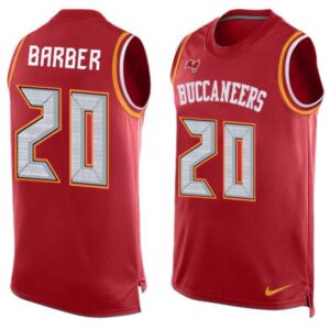 68619e6623ce2_1 Buccaneers #20 Ronde Barber Red Team Color Men's Stitched NFL Limited Tank Top Jersey
