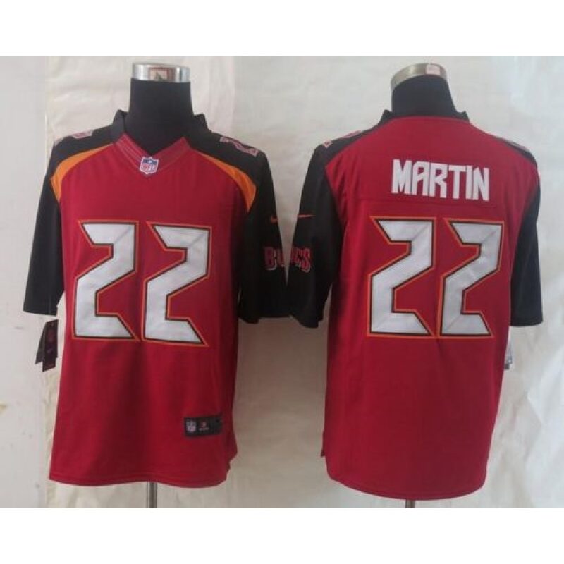 68619e691cab0_1 Buccaneers #22 Doug Martin Red Team Color Men's Stitched NFL New Limited Jersey