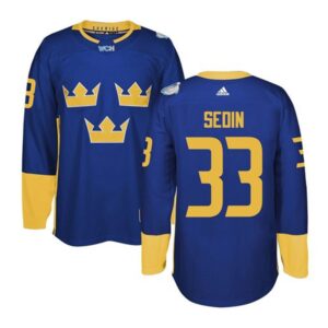 68619e693eb37_1 Team Sweden #33 Henrik Sedin Blue 2016 World Cup Stitched NHL Jersey