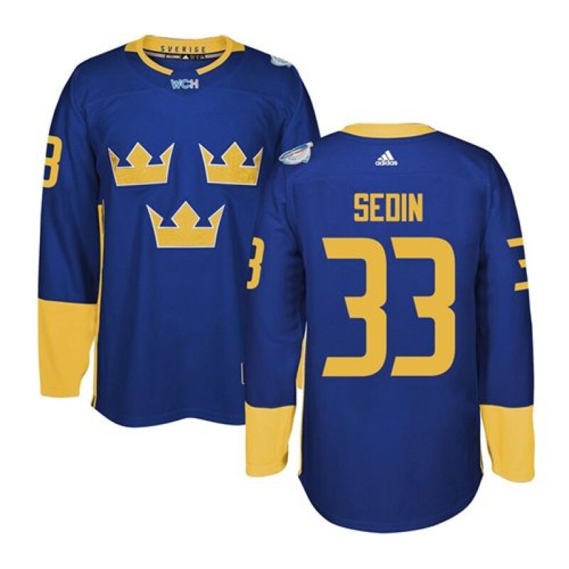 68619e693eb37_1 Team Sweden #33 Henrik Sedin Blue 2016 World Cup Stitched NHL Jersey