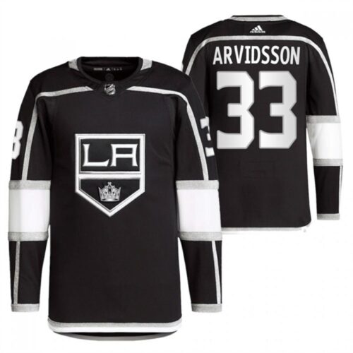 68619e9f25cca_1 Men's Los Angeles Kings #33 Viktor Arvidsson Black Stitched Jersey