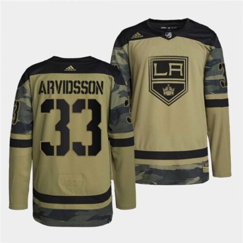 68619ea2458cd_1 Men's Los Angeles Kings #33 Viktor Arvidsson 2022 Camo Military Appreciation Night Stitched Jersey