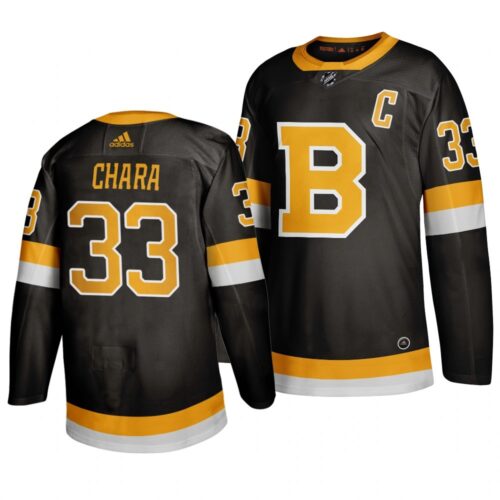 68619ee7e5ba7_1 Men's Boston Bruins #33 Zdeno Chara Black Alternate 2019 Stitched NHL Jersey