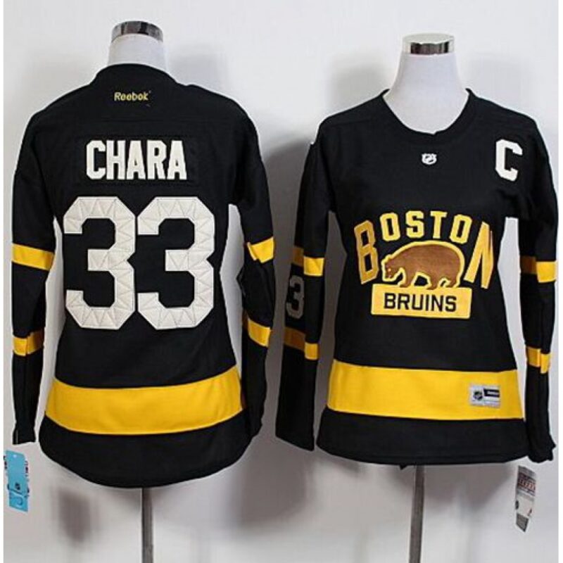 68619ef3ccdc1_1 Bruins #33 Zdeno Chara Black 2016 Winter Classic Women's Stitched NHL Jersey