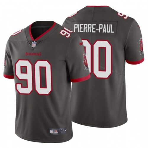 68619f18d2f82_1 Men's Tampa Bay Buccaneers #90 Jason Pierre-Paul New Grey Vapor Untouchable Limited Stitched Jersey