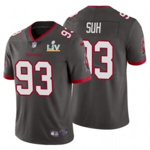 68619f24b980e_1 Men's Tampa Bay Buccaneers #93 Ndamukong Suh Grey 2021 Super Bowl LV Limited Stitched Jersey