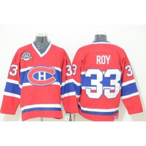 68619f4f190ff_1 Canadiens #33 Patrick Roy Red CCM Throwback Stitched NHL Jersey