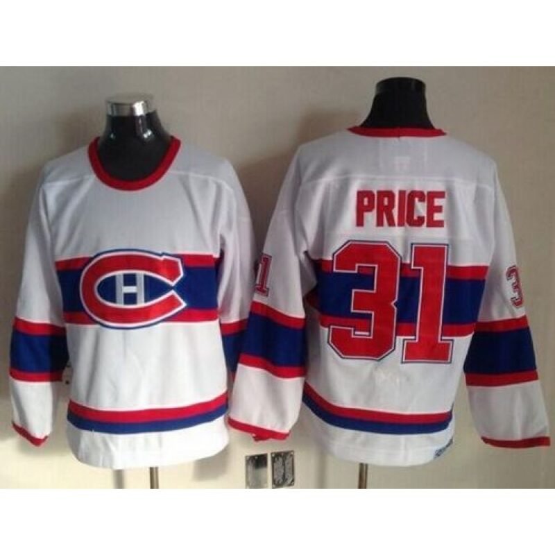 68619fd656367_1 Canadiens #31 Carey Price White CCM Throwback Stitched NHL Jersey