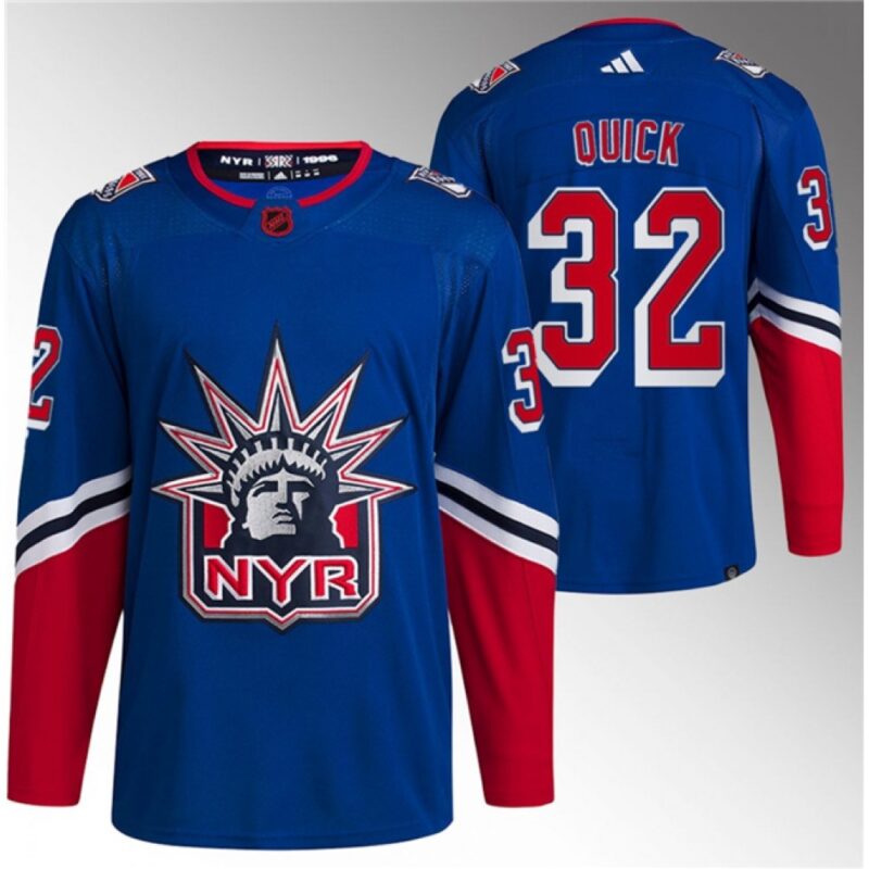 68619feb0438e_1 Men's New York Rangers #32 Jonathan Quick Blue Reverse Retro Stitched Jersey