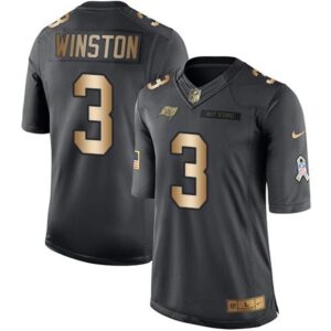 68619fffb8cf2_1 Buccaneers #3 Jameis Winston Black Men's Stitched NFL Limited Gold Salute To Service Jersey