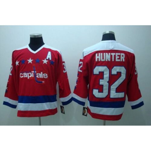 6861a000a32be_1 Capitals #32 Hunter Stitched CCM Throwback Red NHL Jersey