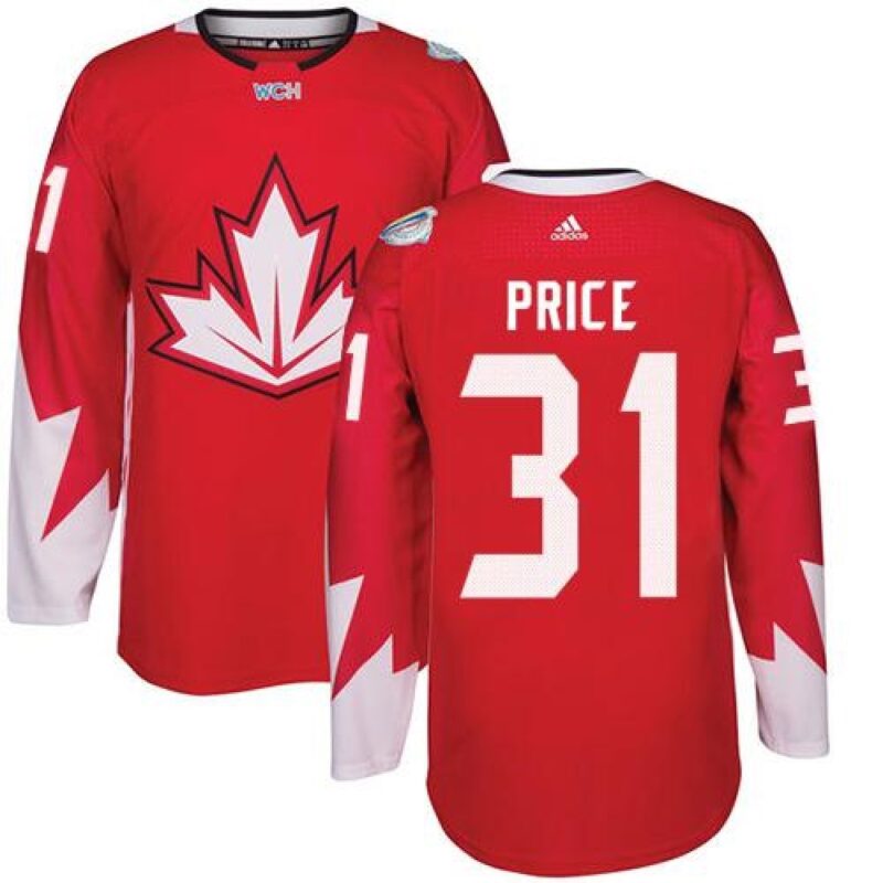 6861a02f0dd26_1 Team CA. #31 Carey Price Red 2016 World Cup Stitched NHL Jersey