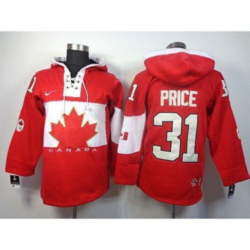 6861a03ada849_1 Olympic CA. #31 Carey Price Red Sawyer Hooded Sweatshirt Stitched NHL Jersey