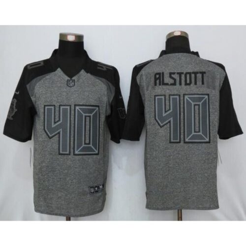 6861a0419969d_1 Buccaneers #40 Mike Alstott Gray Men's Stitched NFL Limited Gridiron Gray Jersey