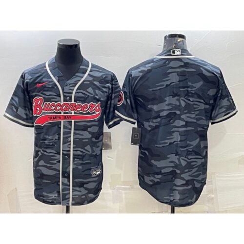 6861a0648cc44_1 Men's Tampa Bay Buccaneers Blank Grey Camo With Patch Cool Base Stitched Baseball Jersey