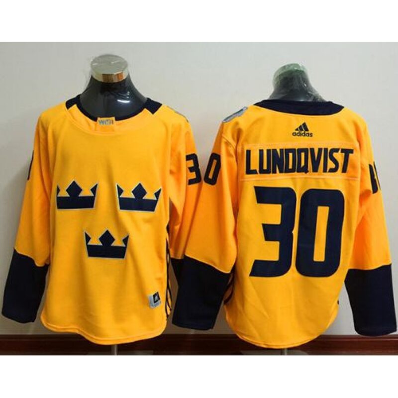 6861a0a3ac1a2_1 Team Sweden #30 Henrik Lundqvist Gold 2016 World Cup Stitched NHL Jersey