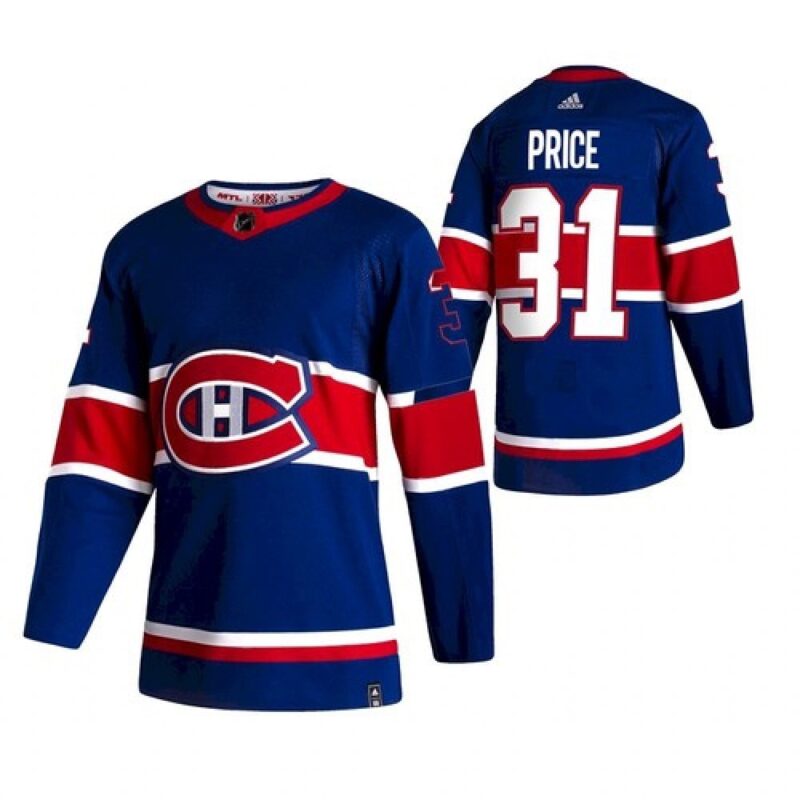 6861a0dd6757c_1 Men's Montreal Canadiens #31 Carey Price 2021 Blue Reverse Retro Stitched Jersey