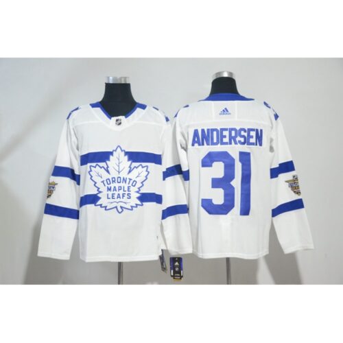 6861a117c368b_1 Men's Toronto Maple Leafs #31 Frederik Andersen White 2018 NHL Stadium Series Stitched NHL Jersey