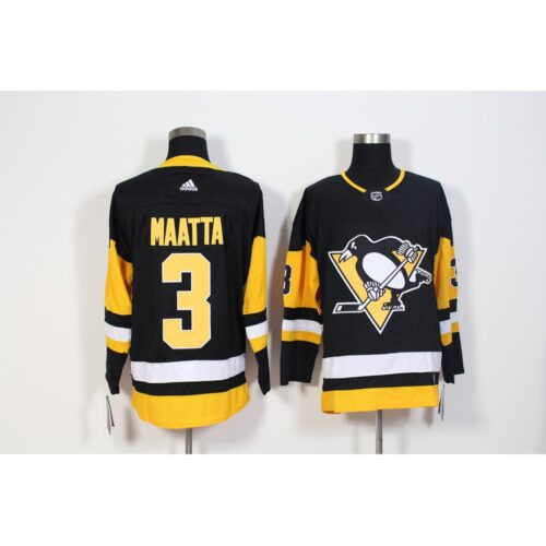 6861a17e0645f_1 Men's Pittsburgh Penguins #3 Olli Maatta Black Stitched NHL Jersey