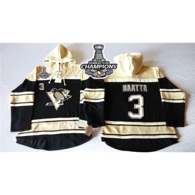 6861a18421ee2_1 Penguins #3 Olli Maatta Black Sawyer Hooded Sweatshirt 2016 Stanley Cup Champions Stitched NHL Jersey