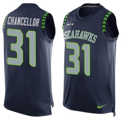 6861a1cd4067a_1 Seahawks #31 Kam Chancellor Steel Blue Team Color Men's Stitched NFL Limited Tank Top Jersey