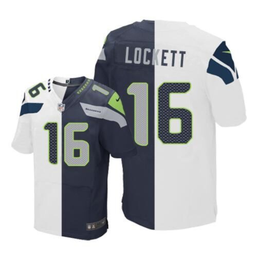6861a20f7eee4_1 Seahawks #16 Tyler Lockett White/Steel Blue Men's Stitched NFL Elite Split Jersey