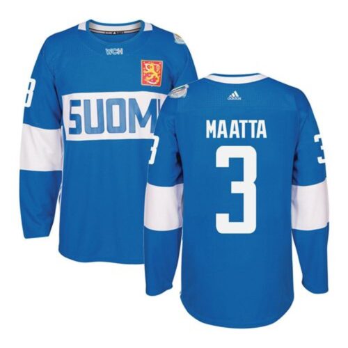 6861a230ef1bd_1 Team Finland #3 Olli Maatta Blue 2016 World Cup Stitched NHL Jersey