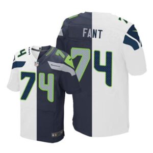 6861a23965336_1 Seahawks #74 George Fant White/Steel Blue Men's Stitched NFL Elite Split Jersey