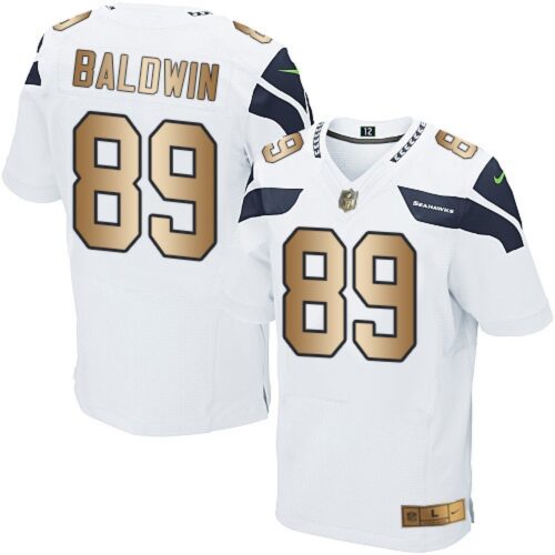 6861a24fc8542_1 Seahawks #89 Doug Baldwin White Men's Stitched NFL Elite Gold Jersey