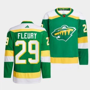 6861a2593fa17_1 Men's Minnesota Wild #29 Marc-Andre Fleury Green 2022-23 Reverse Retro Stitched Jersey