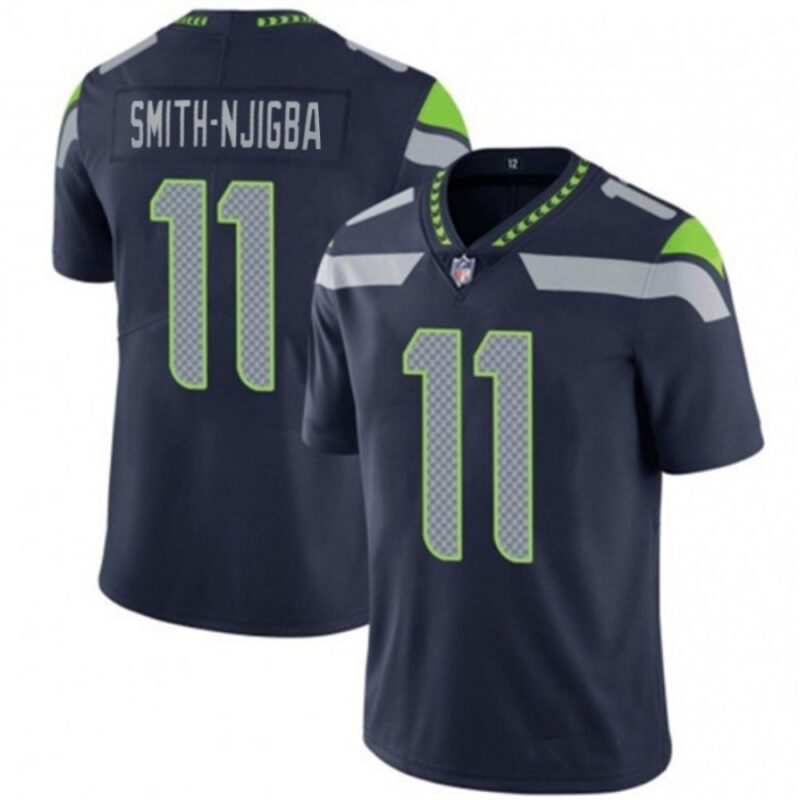 6861a26a498e1_1 Men's Seattle Seahawks #11 Jaxon Smith-Njigba Navy 2023 Draft Vapor Untouchable Stitched Jersey