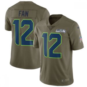 6861a2700a187_1 Men's Seattle Seahawks #12 Fan Olive Salute To Service Limited Stitched NFL Jersey