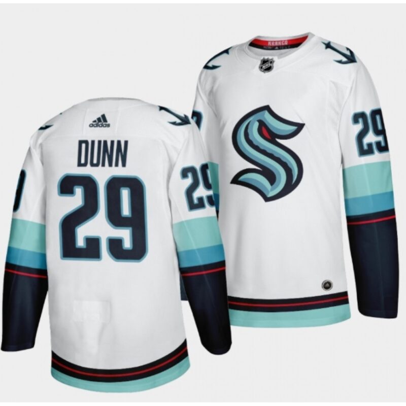 6861a27b8ccc5_1 Men's Seattle Kraken #29 Vince Dunn White Stitched Jersey
