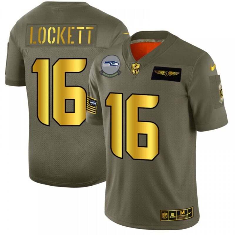 6861a2819ea02_1 Men's Seattle Seahawks #16 Tyler Lockett 2019 Olive/Gold Salute To Service Limited Stitched NFL Jersey