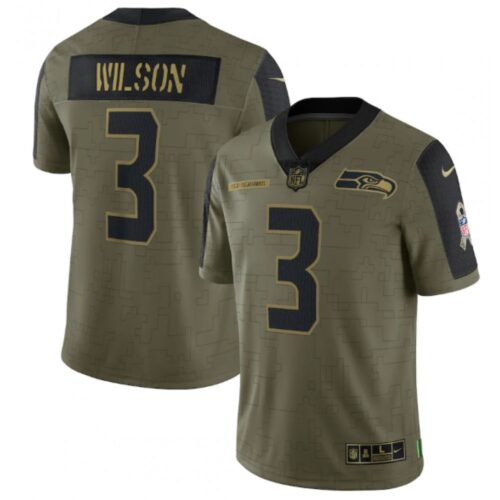 6861a293b1827_1 Men's Seattle Seahawks #3 Russell Wilson 2021 Olive Salute To Service Limited Stitched Jersey