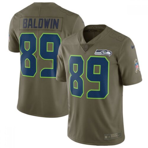6861a2a28ae07_1 Men's Seattle Seahawks #89 Doug Baldwin Olive Salute To Service Limited Stitched NFL Jersey