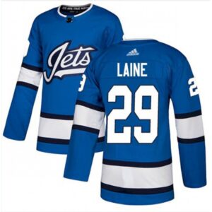 6861a31d47de9_1 Men's Winnipeg Jets #29 Patrik Laine Blue Stitched NHL Jersey