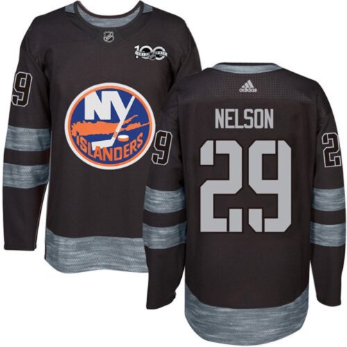 6861a332c154b_1 Islanders #29 Brock Nelson Black 1917-2017 100th Anniversary Stitched NHL Jersey