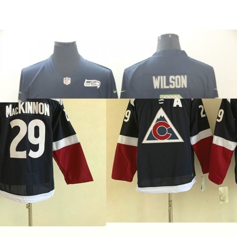 Youth Colorado Avalanche #29 Nathan MacKinnon Navy Stitched Jersey