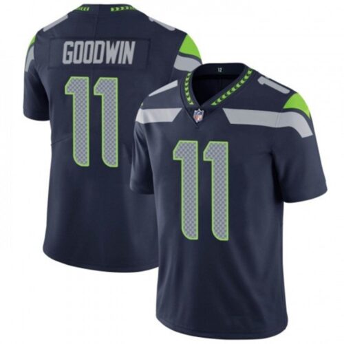 6861a388cd05d_1 Men's Seattle Seahawks #11 Marquise Goodwin Navy Vapor Untouchable Limited Stitched Jersey