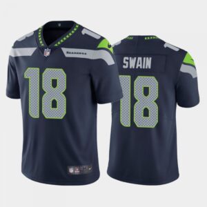 6861a38eb10c2_1 Men's Seattle Seahawks #18 Freddie Swain Navy Vapor Untouchable Limited Stitched Jersey